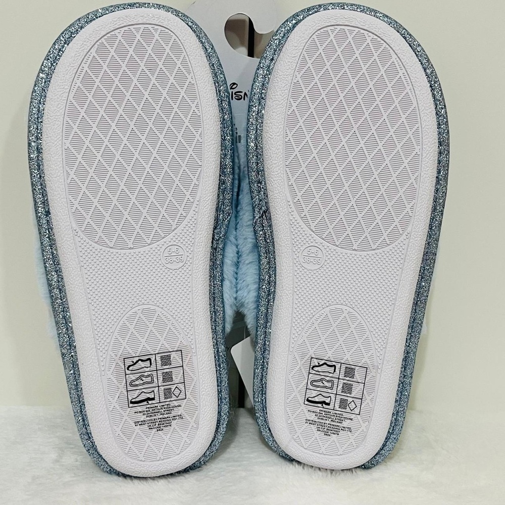 Disney Pixar Monsters Inc Sully and Mike Wazowski Fuzzy Slippers Size 7/8 - Picture 5 of 7